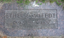 Ethel Esther <I>Ferguson</I> Aafedt 