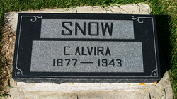 Charity Alvira “Vilo” <I>Redd</I> Snow 