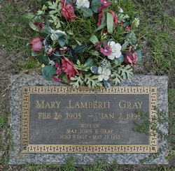 Mary <I>Lamberti</I> Gray 