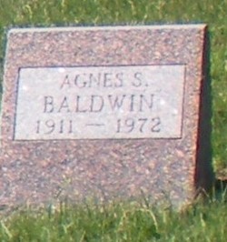 Agnes S. <I>Anderson</I> Baldwin 