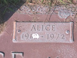 Alice <I>Hanna</I> Dice 