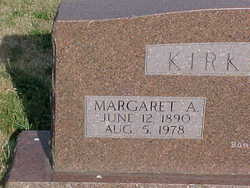 Margaret Amelia <I>Orr</I> Kirkeby 