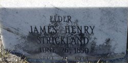 Rev James Henry Strickland 