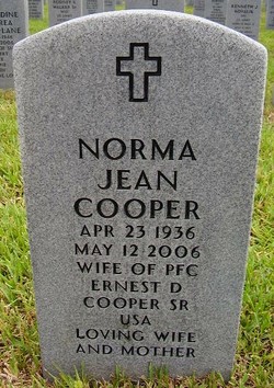 Norma Jean <I>McAllister</I> Cooper 