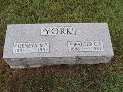 Walter Carlis York 