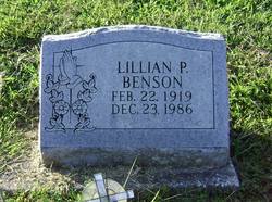 Lillian P Benson 