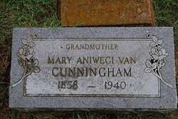 Mary Aniwegi <I>Van</I> Cunningham 