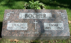 Emma L <I>Schultz</I> Bocher 