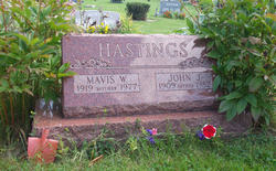 Mavis W. <I>Collinsworth</I> Hastings 