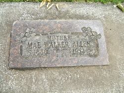 Mae <I>Walker</I> Allen 