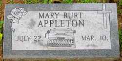 Mary Elizabeth Burt Appleton 