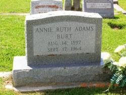 Annie Ruth <I>Porter</I> Burt 