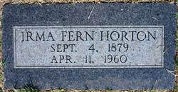 Irma Fern <I>Briggs</I> Horton 
