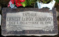 Ernest LeRoy Simmons 