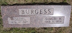 Samuel H Burgess 
