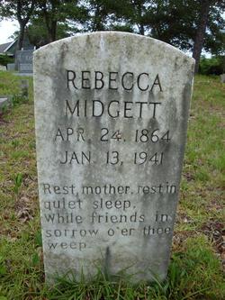 Rebecca <I>Johnson</I> Midgett 