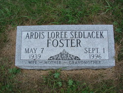 Ardis Loree <I>Sedlacek</I> Kephart-Foster 