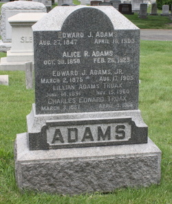 Alice Rebecca <I>Brown</I> Adams 