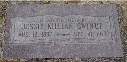 Jessie Killian <I>Christiansen</I> Gwinup 