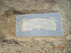 Mary <I>Forrest</I> Bowles 