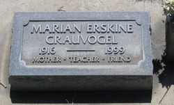 Marian <I>Erskine</I> Grauvogel 