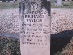 Clarence Richard “Bill” Taylor 