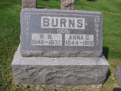 Anna G <I>Tompkins</I> Burns 