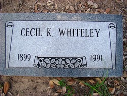 Cecil <I>Kinney</I> Whiteley 