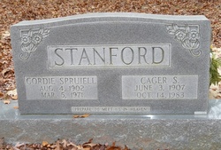 Cordie <I>Spruiell</I> Stanford 