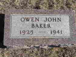 Owen John Baker 