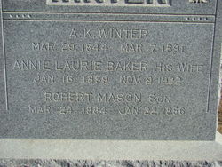 Annie Laurie <I>Baker</I> Winter 