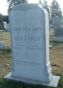 Lydia <I>Begole</I> Van Zandt 