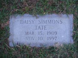 Daisy Leo <I>Simmons</I> Tate 