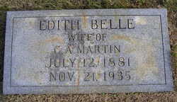 Edith Belle <I>Neal</I> Martin 