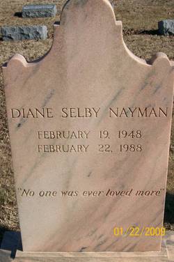 Diane <I>Selby</I> Nayman 
