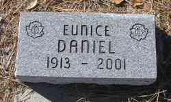 Eunice <I>Newton</I> Daniels 
