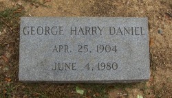 George Harry Daniel 