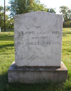 Mary Ann “Annie” <I>Mahaney</I> Ladner 