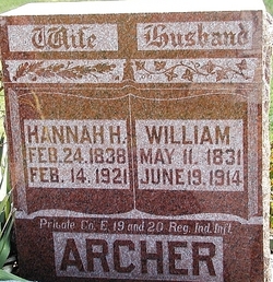 Hannah <I>Harris</I> Archer 