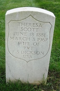 Mrs Theresa Scott Dickson 