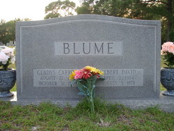 Gladys <I>Carroll</I> Blume 