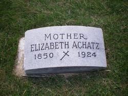 Elizabeth <I>Nagle</I> Achatz 