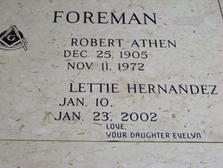 Lettie <I>Hernandez</I> Foreman 