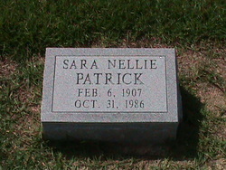 Sara Nellie Patrick 