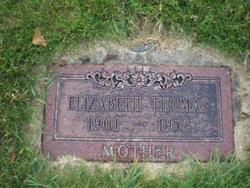 Elizabeth “Lizzie” <I>Kramer</I> Thomas 