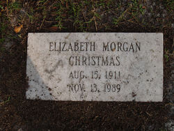 Elizabeth <I>Morgan</I> Christmas 