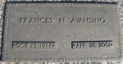 Frances N. <I>Davis</I> Avansino 