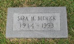 Sara Elizabeth “Sara Sally” <I>McMurray</I> Bechick 