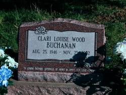 Clari Louise <I>Wood</I> Buchanan 