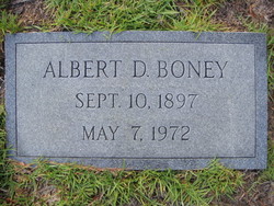 Albert D Boney 
